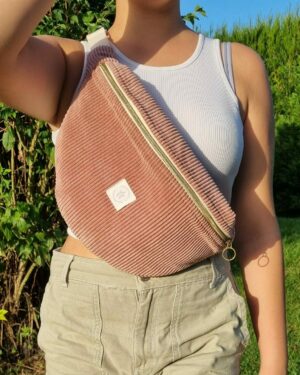 Les bananes en velours côtelés