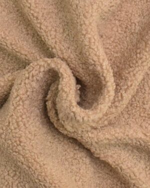 tissus bouclette beige