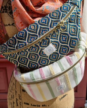 bananes rideaux upcyclées