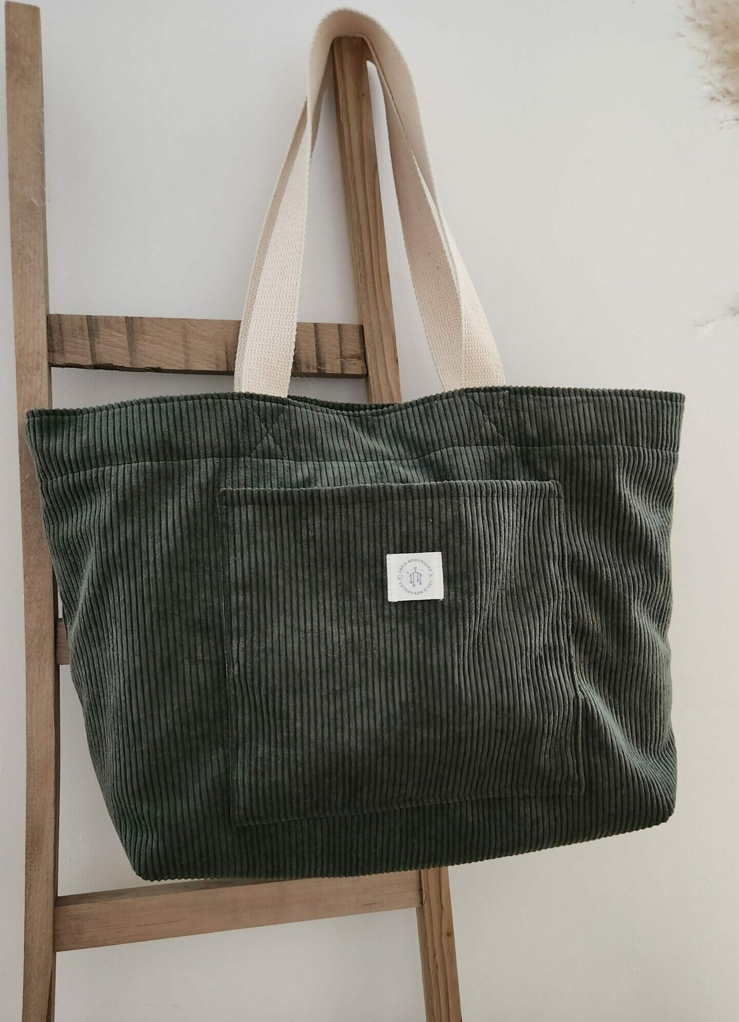 sac Elise velours gris