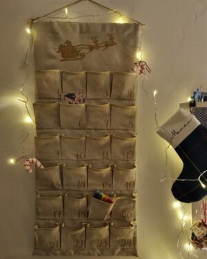 calendrier de l'avant réutilisable à remplir